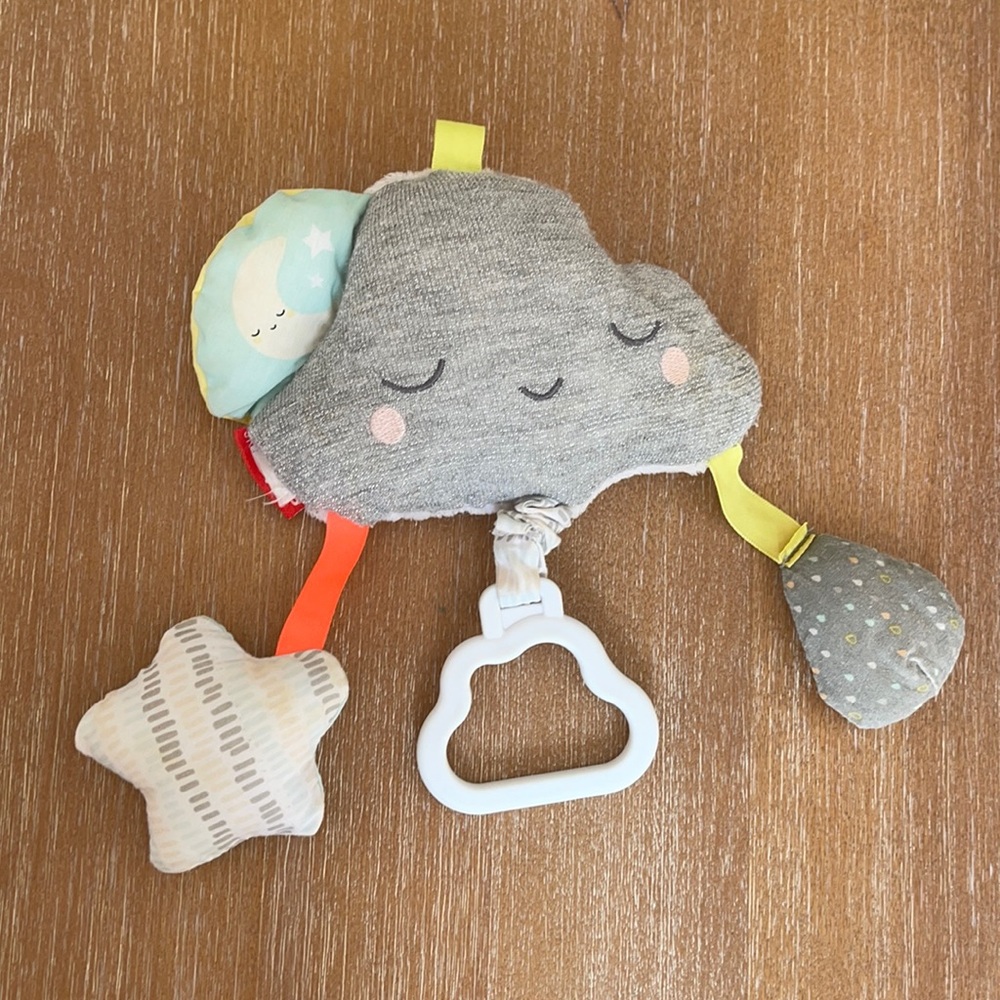 Skip Hop Cloud baby rattle sensory toy